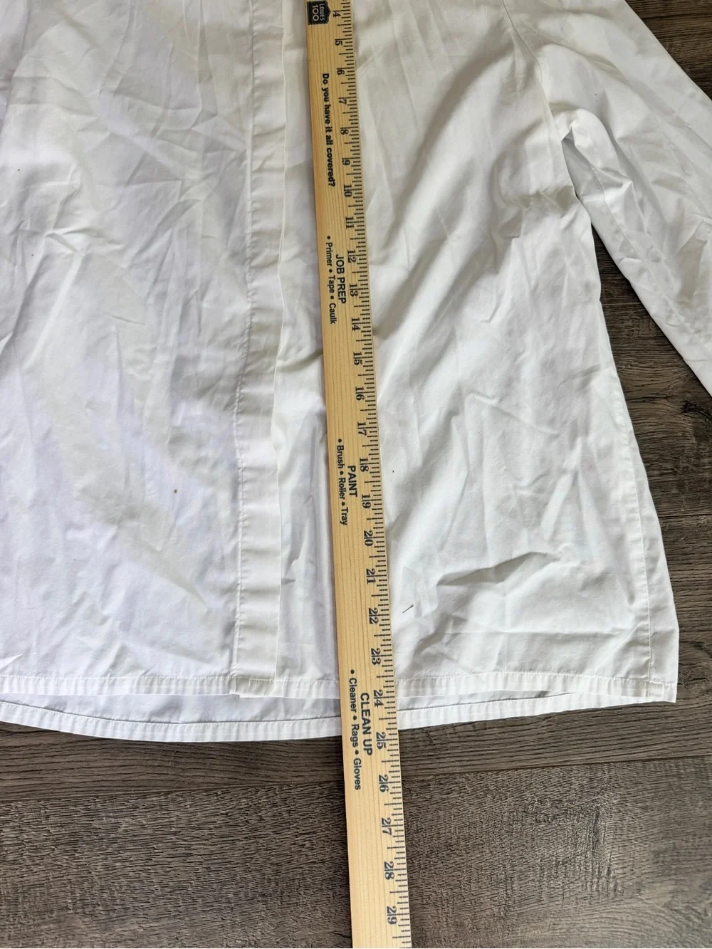 J. Crew White Button-Down Blouse